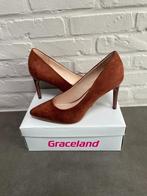 Roestbruine pumps van Graceland (39), Pumps, Bruin, Ophalen of Verzenden, Zo goed als nieuw