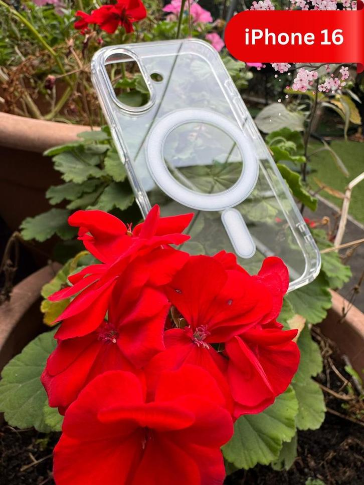 MagSafe iPhone 16 hoesje - Nieuw/compatibel opladen, Telecommunicatie, Mobiele telefoons | Hoesjes en Screenprotectors | Apple iPhone