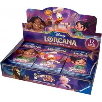 Lorcana Shimmering Skies Booster Box Eng beschikbaar voor biedingen