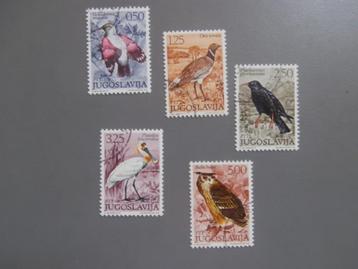 Postzegels Joegoslavië 1950 - -1972 Fauna en Architecture