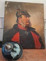 Duitse officierskaart, Ophalen of Verzenden, Landmacht, Kunstobject