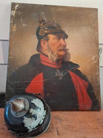 Tableau officier allemand, Enlèvement ou Envoi, Armée de terre, Objet d'art