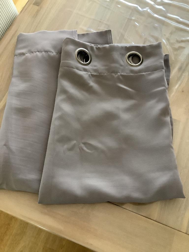 Rideau occultant gris foncé, Neuf, Gris, Enlèvement ou Envoi, 100 à 150 cm