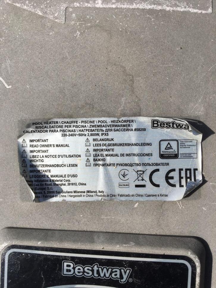 verwarmer, Tuin en Terras, Zwembad-toebehoren, Gebruikt, Verwarming, Ophalen