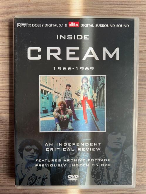 Inside Cream 1966-1969: An independent Critical Review, Cd's en Dvd's, Dvd's | Muziek en Concerten, Ophalen of Verzenden
