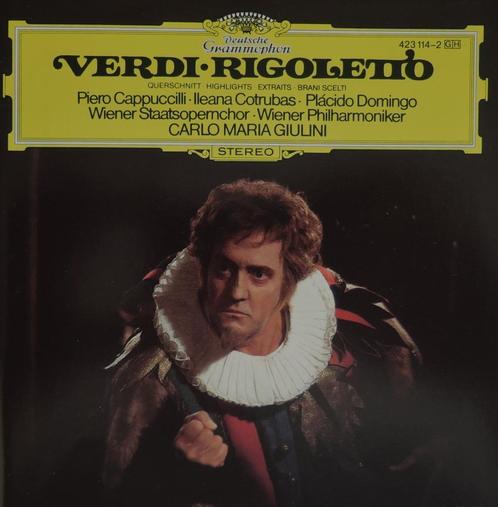 Rigoletto / Verdi - Wiener Philharmoniker/ Domingo/ Giulini, Cd's en Dvd's, Cd's | Klassiek, Zo goed als nieuw, Opera of Operette