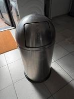 Wesco vuilbak groot model, Huis en Inrichting, Woonaccessoires | Prullenbakken, Ophalen, Inox, 40 liter of meer, Zo goed als nieuw