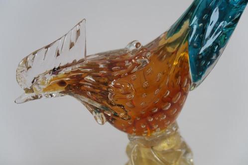 Coq vintage en verre de Murano, Antiquités & Art, Antiquités | Verre & Cristal, Enlèvement ou Envoi