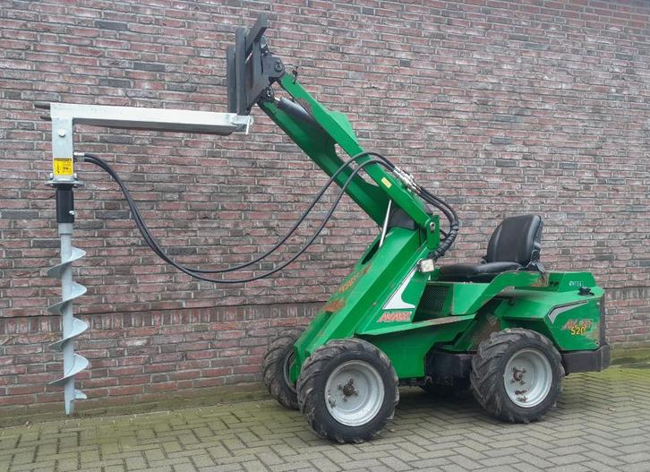 Grondboor voor Shovel , Tractor , Graafmachine , Enz, Tuin en Terras, Hand-tuingereedschap, Nieuw, Grondboor, Ophalen
