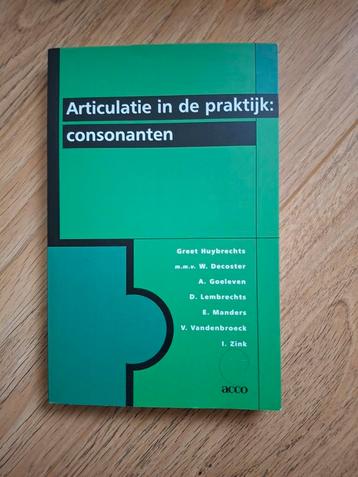 G. Huybrechts - Articulatie in de praktijk beschikbaar voor biedingen