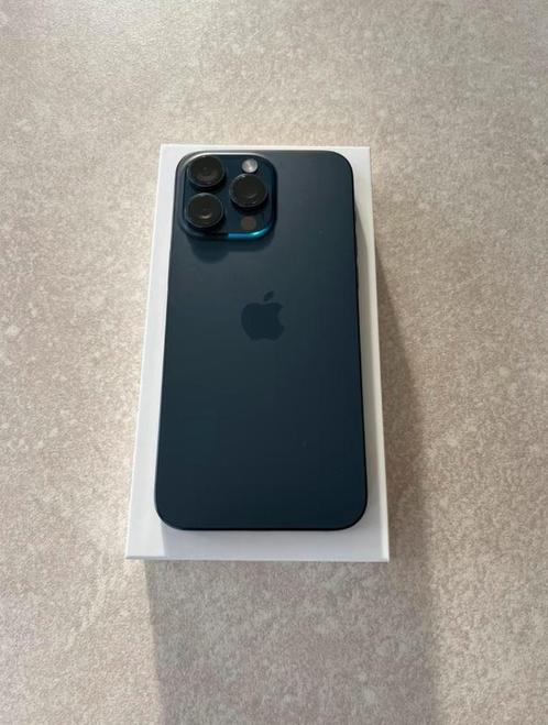 iPhone 15 pro Max blue 256gb, Télécoms, Téléphonie mobile | Apple iPhone, Neuf, 256 GB, Sans abonnement, Sans simlock, iPhone 15 Pro Max