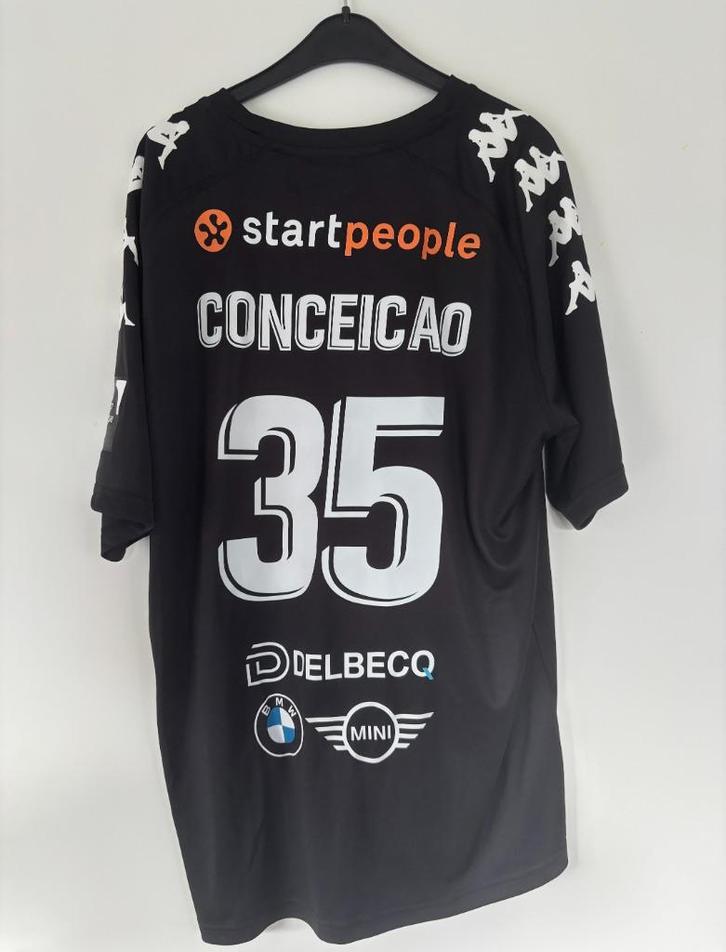 RFC Seraing matchwornshirt Sergio Conceicao, Verzamelen, Sportartikelen en Voetbal, Gebruikt, Shirt, Verzenden