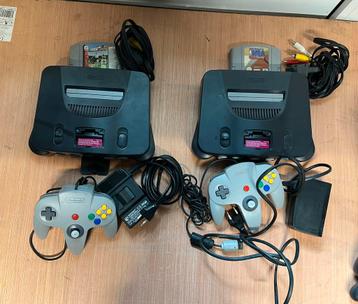 Set van 7 complete retro consoles beschikbaar voor biedingen