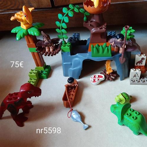 Lego duplo: Dinoset groot nr 5598, Kinderen en Baby's, Speelgoed | Duplo en Lego, Zo goed als nieuw, Duplo, Ophalen of Verzenden