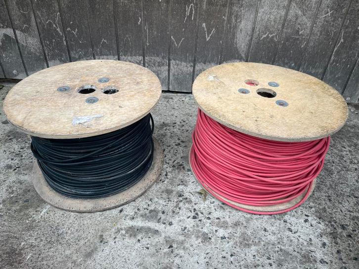 zonnepaneelkabel (PV-kabel) van 6 mm²,, Doe-het-zelf en Bouw, Elektriciteit en Kabels, Zo goed als nieuw, Ophalen