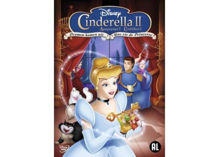 Disney dvd - Cinderella 2 - Dromen komen uit, Cd's en Dvd's, Dvd's | Tekenfilms en Animatie, Ophalen of Verzenden