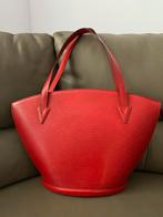 Sac à main Louis Vuitton saint jacques rouge, Enlèvement ou Envoi, Comme neuf, Rouge, Sac à main
