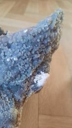 Grote blauwe druifagaat, Ophalen of Verzenden, Mineraal