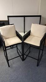 NIEUW hoge tuinbarkrukken / 2 stuks, Enlèvement, Neuf, Synthétique