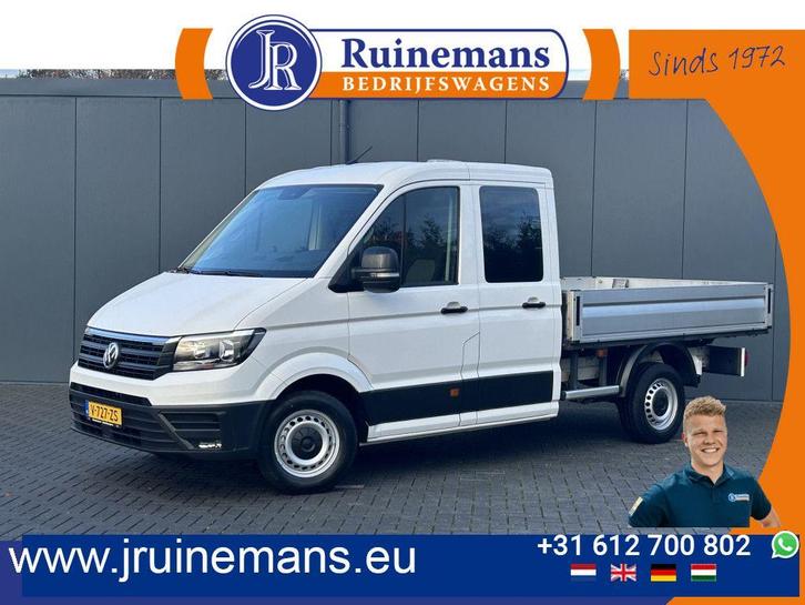 Volkswagen Crafter 2.0 TDI 102 PK / PICK UP / 1e EIG. / TREK, Auto's, Bestelwagens en Lichte vracht, Airconditioning, Centrale vergrendeling