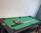 biljarttafel + airhockey tafel 2 in1! Multitafel., Sport en Fitness, Biljarten en Poolen, Ophalen, Zo goed als nieuw, Biljarttafel