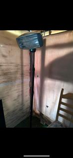 Electrische warmte straler, Ophalen