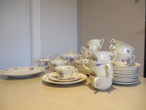 Prachtig , oud koffieservies van Petrus Regout Maastricht, Antiek en Kunst, Antiek | Servies compleet, Ophalen