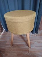 Okkergeel poef, Ophalen, Zo goed als nieuw