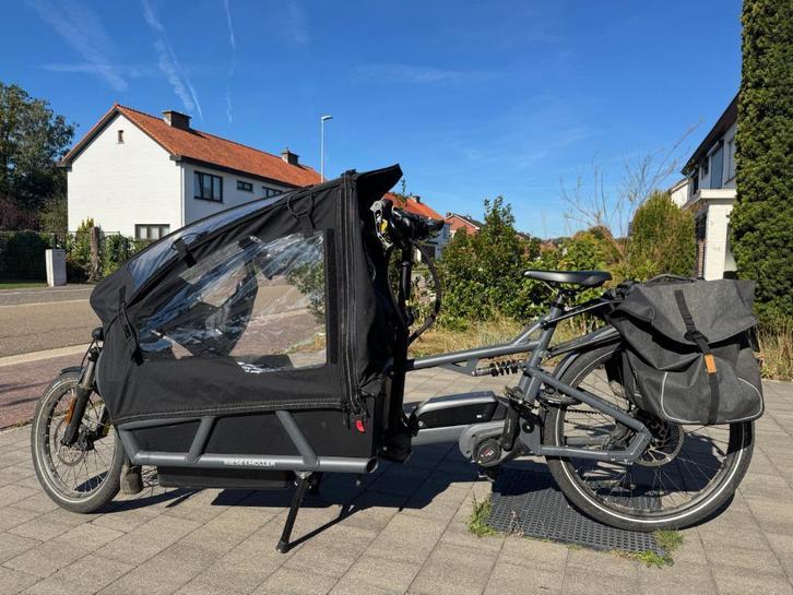 Riese & Müller Load 75 Vario HS, Fietsen en Brommers, Fietsen | Bakfietsen, Gebruikt, Overige merken, 2 kinderen, Elektrisch, Huif