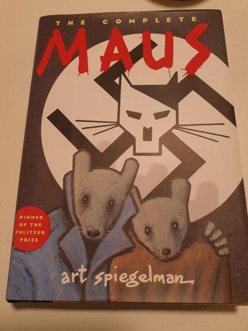 The Complete Maus  Art Spiegelman  Engels 296p. Hardcover, Boeken, Strips | Comics, Zo goed als nieuw, Ophalen of Verzenden