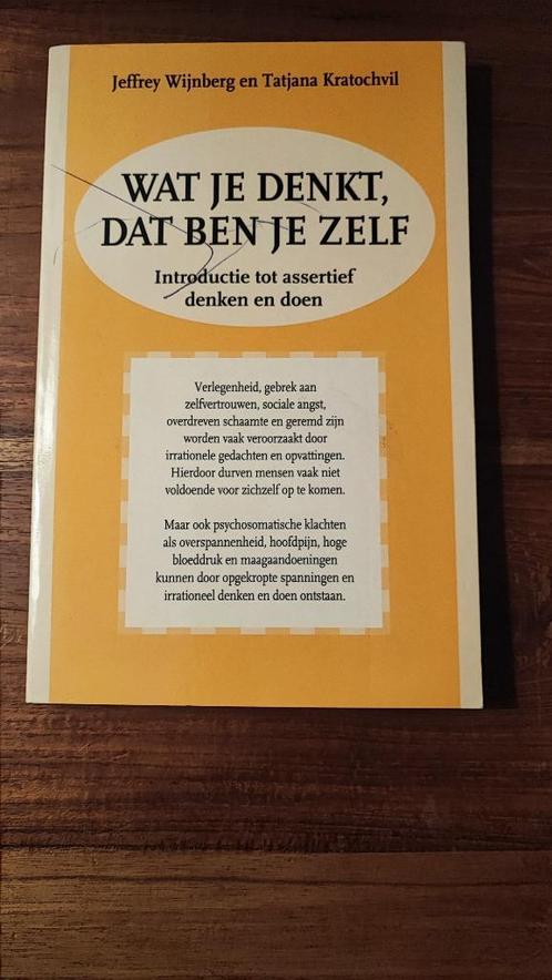 Wat je denkt ben je zelf, Boeken, Psychologie, Gelezen, Ophalen of Verzenden