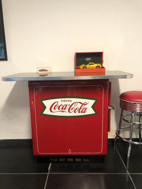 Coca-Cola koeler/bar met 4 stoelen, Diversen, Overige Diversen, Gebruikt, Ophalen