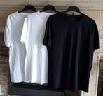 3x Heren Tshirt KM - Pier One - XL - 2x wit/1x zwart, Kleding | Heren, Verzenden, Wit, Pier One, Maat 56/58 (XL)