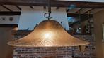 Vintage Peill & Putzler glazen hanglamp, Ophalen, Zo goed als nieuw, Glas