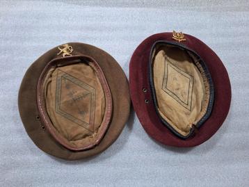 2 x ABL BERET jaren 50 beschikbaar voor biedingen