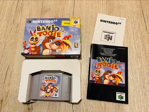 Banjo Tooie - Nintendo 64 - Complete in Box (Bijna nieuw!), Games en Spelcomputers, Games | Nintendo 64, Zo goed als nieuw, Avontuur en Actie