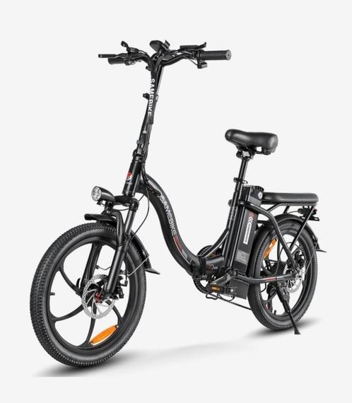 Elektrische vouwfiets lage instap gashendel samebike engwe, Fietsen en Brommers, Elektrische fietsen, Nieuw, Overige merken, 50 km per accu of meer