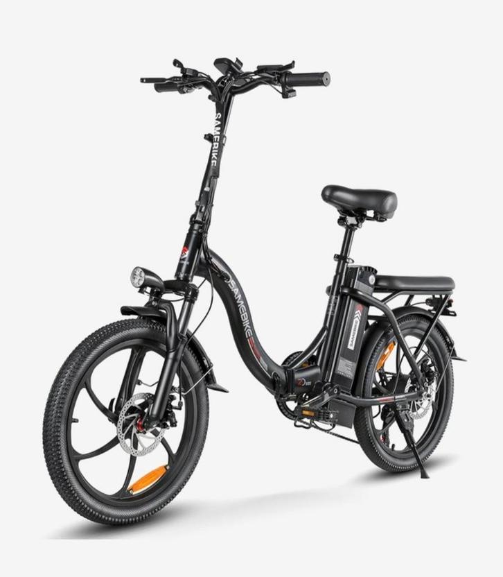 Elektrische vouwfiets lage instap gashendel samebike engwe, Fietsen en Brommers, Elektrische fietsen, Nieuw, Overige merken, 50 km per accu of meer