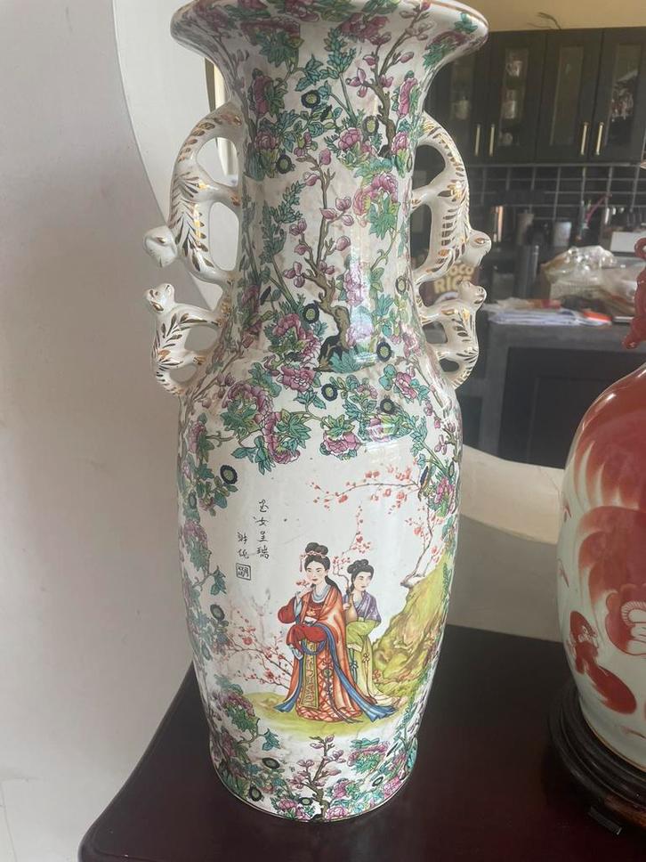 vase chien, Antiquités & Art, Antiquités | Vases, Enlèvement ou Envoi