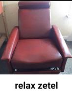 Relax zetel, Ophalen, Gebruikt, 75 tot 100 cm, Leer