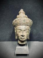 Bronze Hoofdbeeld 18cm, Ophalen of Verzenden, Gebruikt