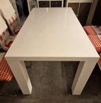 Table à manger laquée blanche, Maison & Meubles, Tables | Tables à manger, Enlèvement