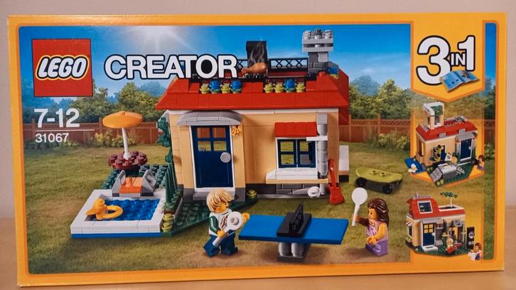 Lego Creator 31067 Vacances modulaires au bord de la piscine, Enfants & Bébés, Jouets | Duplo & Lego, Comme neuf, Lego, Enlèvement ou Envoi