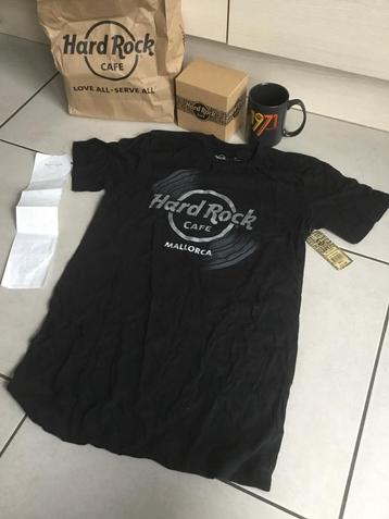 NIEUW Hard Rock T-shirt smal en tas! Cadeautip! beschikbaar voor biedingen