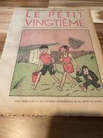 Tintin , le petit vingtième : N45 de 1936, Tintin
