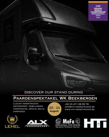 LEHEL BY HTI FOODTRUCKS beschikbaar voor biedingen