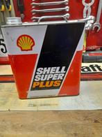 old shell super plus lege oliekan van 5 liter, Verzamelen, Merken en Reclamevoorwerpen, Verzenden, Gebruikt, Overige typen