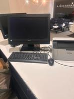 Acer desktop met laserprinter, Enlèvement, Utilisé