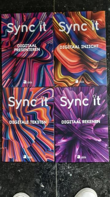 NIEUW Sync It 4 leerwerkboeken Averbode beschikbaar voor biedingen