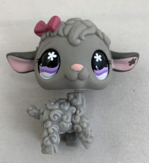 Littlest Pet Shop LPS 477 Agneau et mouton Mouton Agnea, Collections, Jouets miniatures, Utilisé, Enlèvement ou Envoi